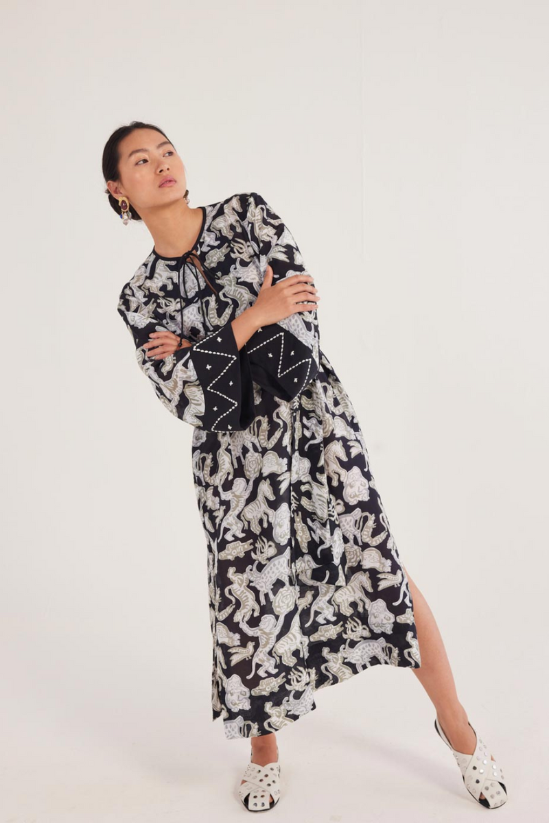 Ika Kaftan Dress muslin by JodiLife for women in Singapore