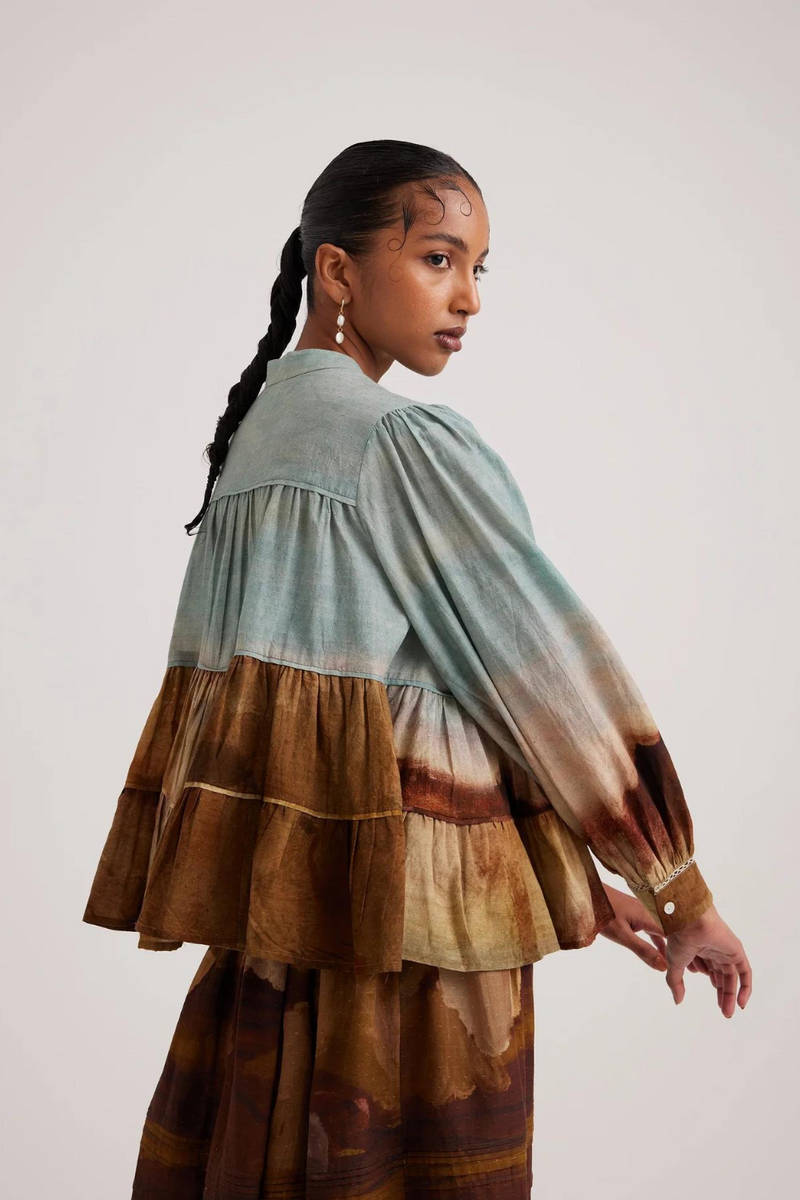Tier Top-Blotch cotton by CORD for women in Singapore