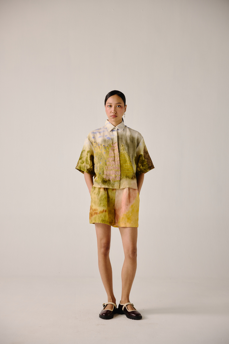 Ava Shirt - Dale linen by CORD for women in Singapore