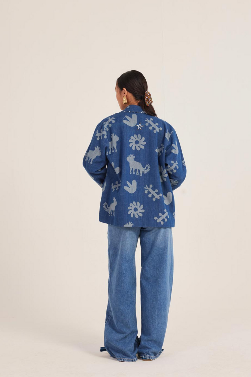Iris Reversible Jacket silk by JodiLife for women in Singapore