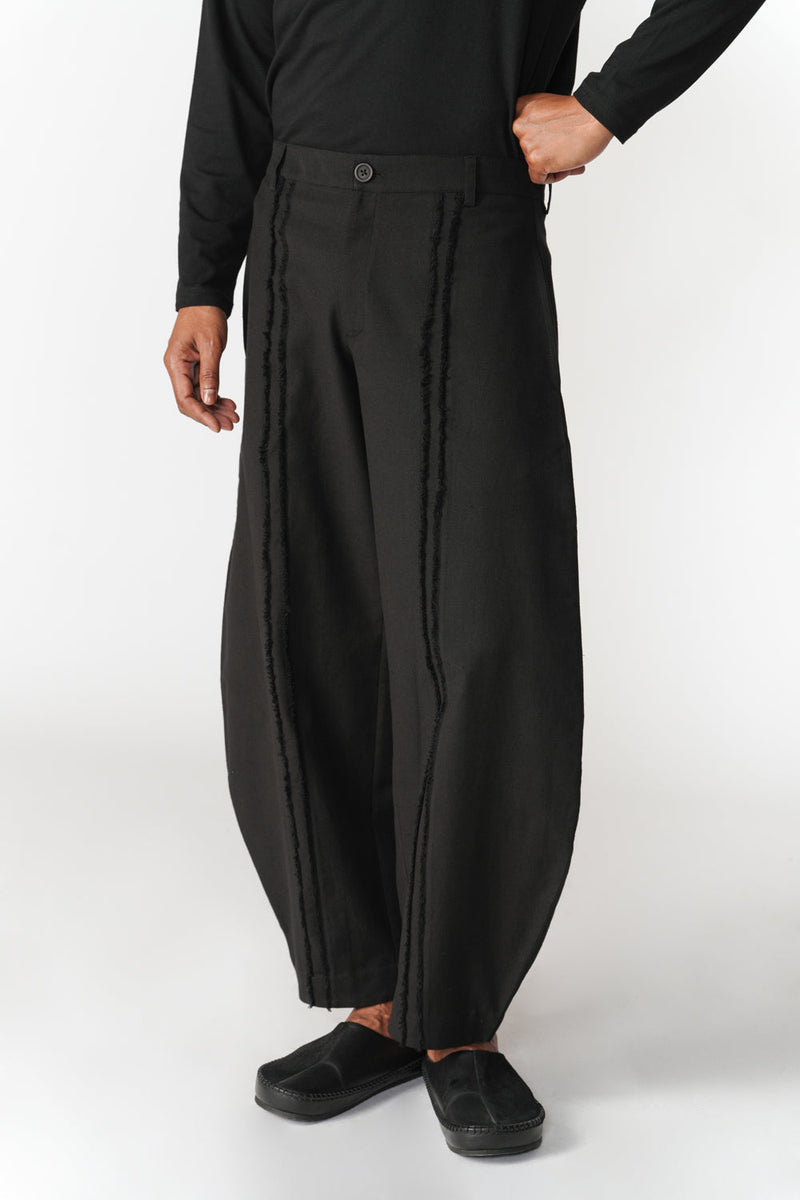 Komo Set co-ord set by Turn Black in black for men in Singapore