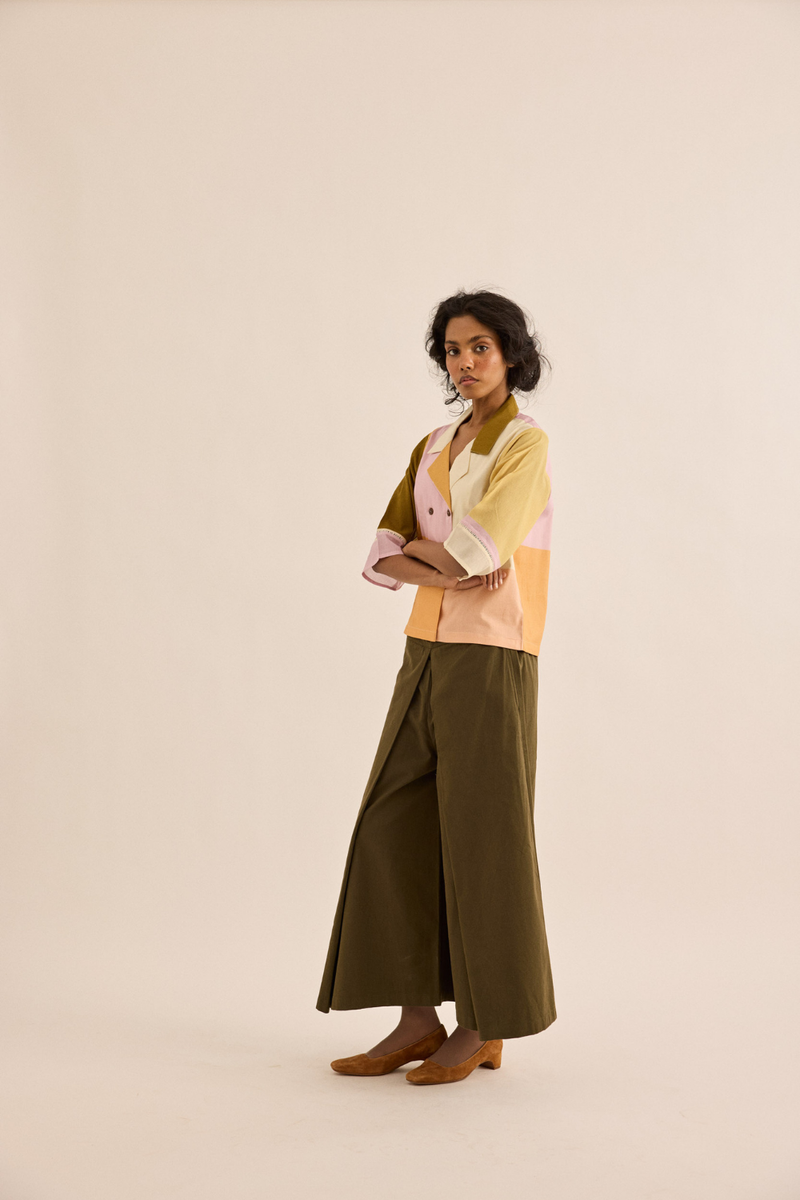 Monira Top mul top/shirt by Khara Kapas in multicolor for women in Singapore