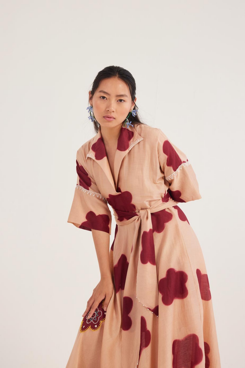Nama Day Dress chanderi by JodiLife for women in Singapore
