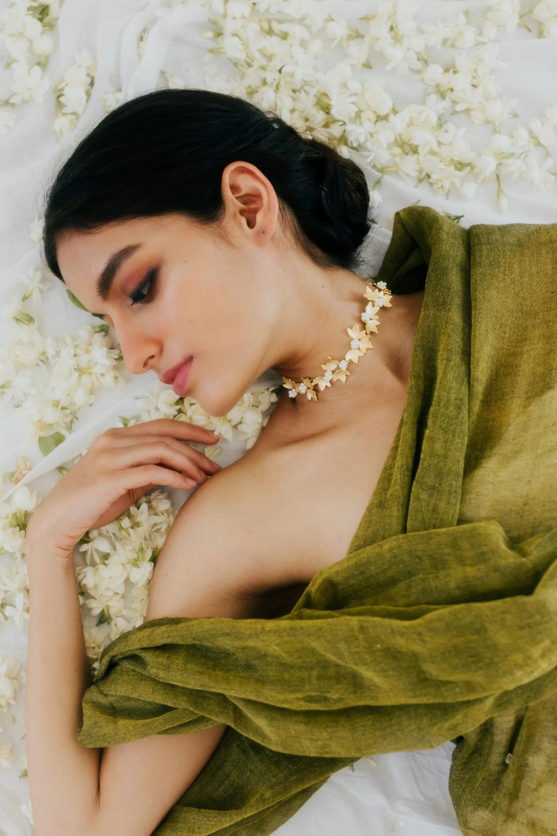 Mogra Choker by Aarjavee for women in Singapore