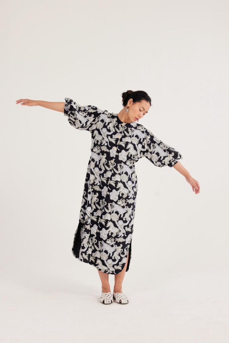 Ika Day Dress muslin by JodiLife for women in Singapore