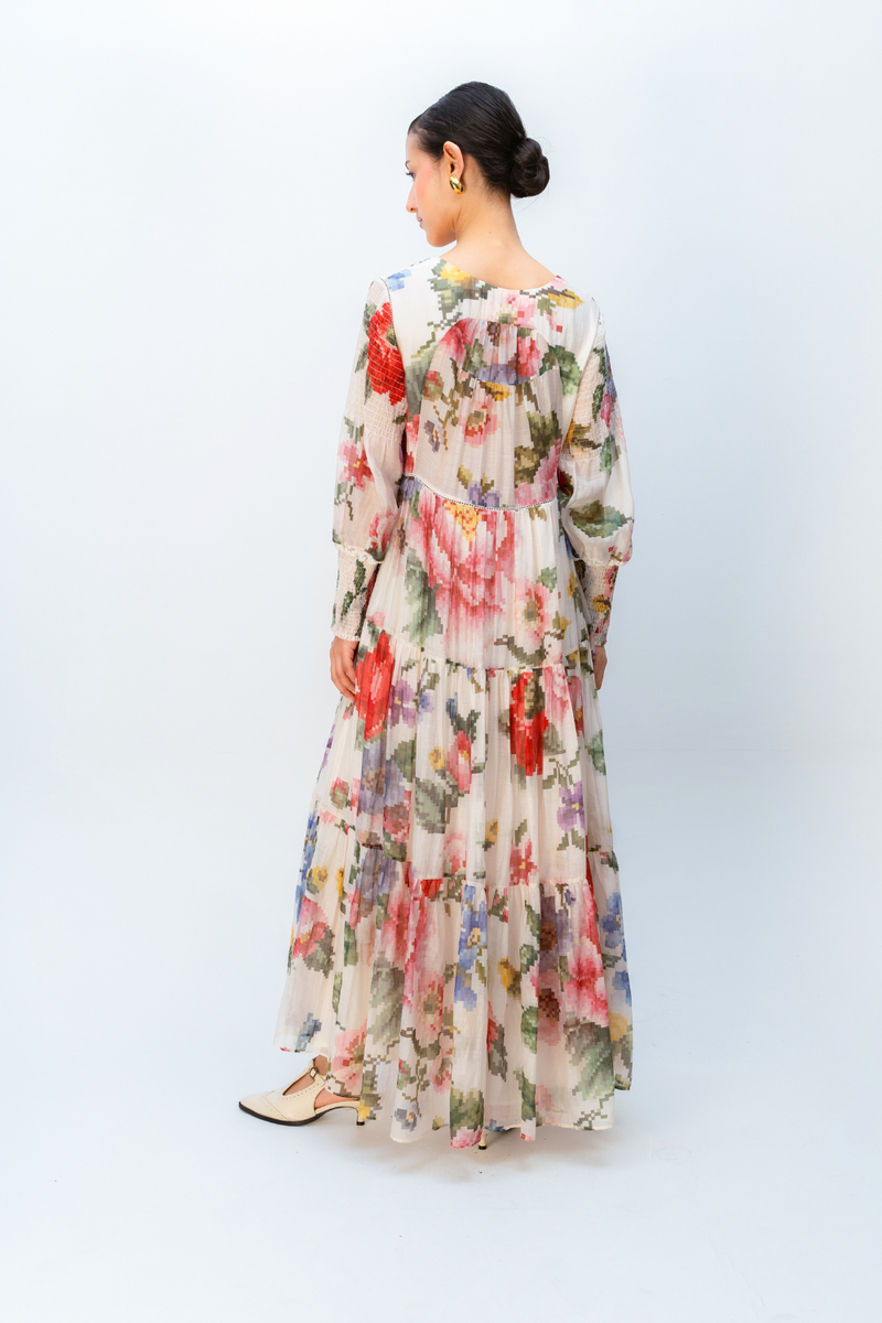 PINK SILENCE DRESS mul dress by Ode to Odd in multi for women in Singapore