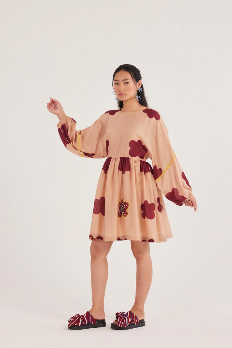 Nama Short Dress chanderi by JodiLife for women in Singapore