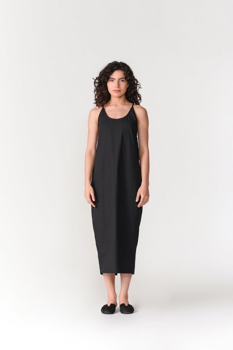 Cocoon Strap Dress dress by Turn Black in black for women in Singapore