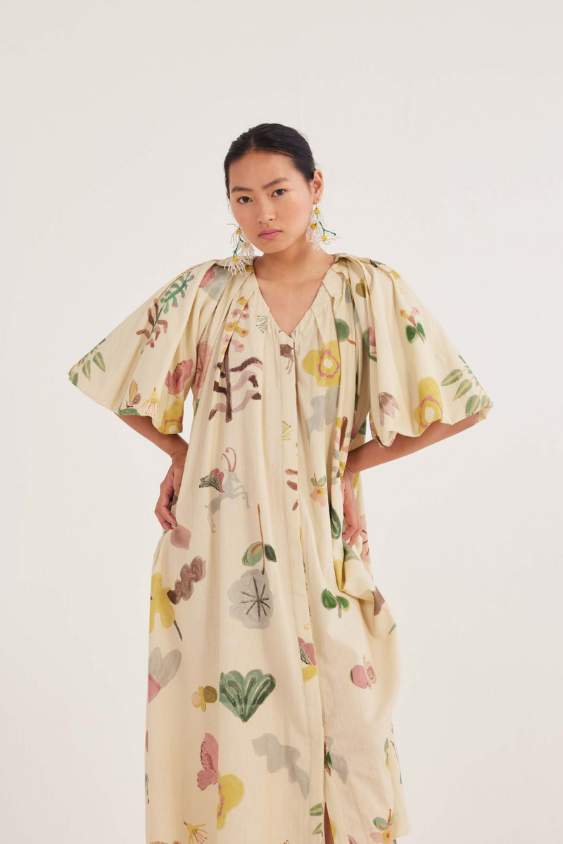 Noa Day Dress cotton by JodiLife for women in Singapore