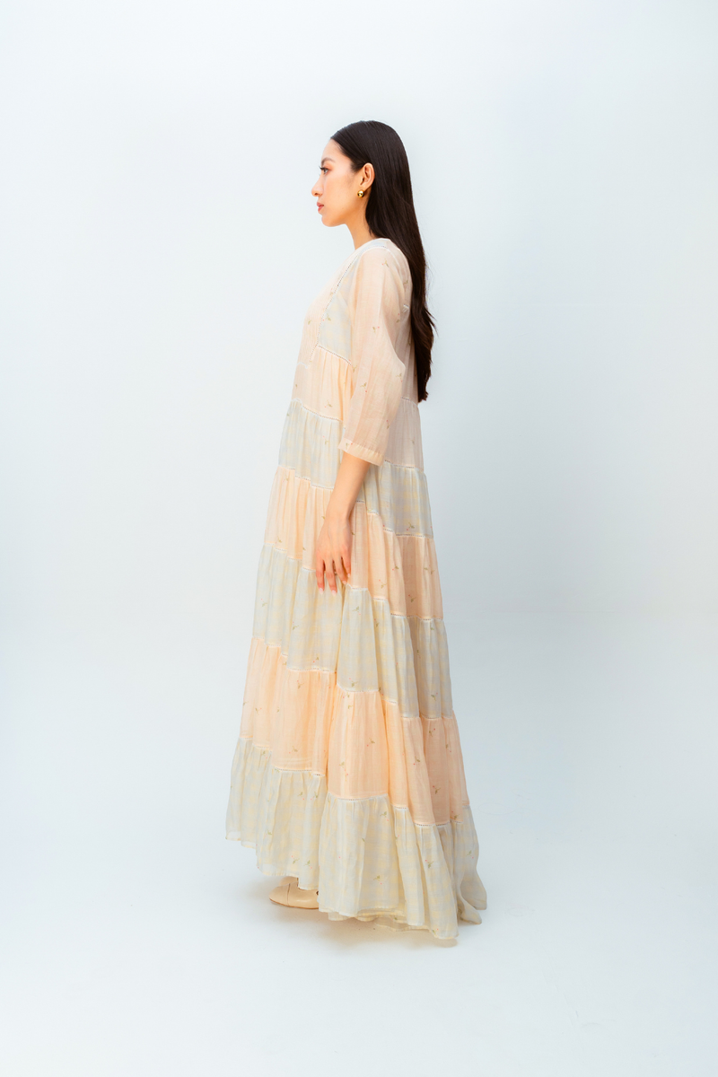 GOLDEN CANOPY DRESS mul dress by Ode to Odd in multi for women in Singapore
