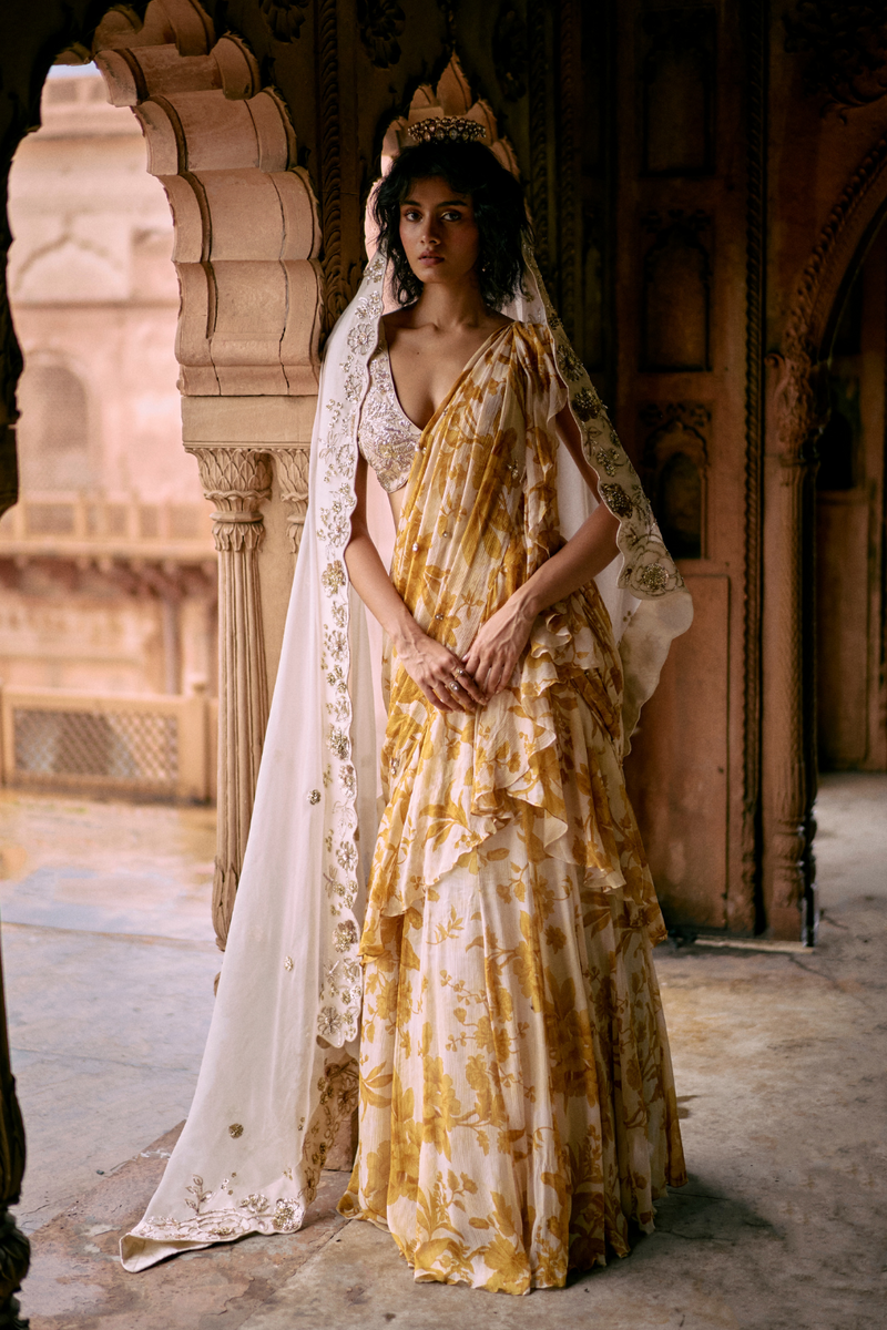 PH-2464 Blouse Saree Belt by Paulmi & Harsh for women in Singapore