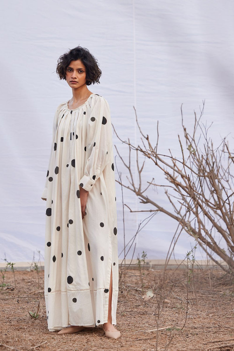 Luna Lilly cotton by Khara Kapas in white for women in Singapore