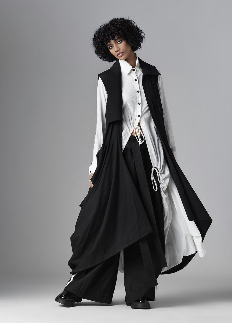 SEDNA JACKET cotton Jackets and Overlays by Chola in black color for women in Singapore