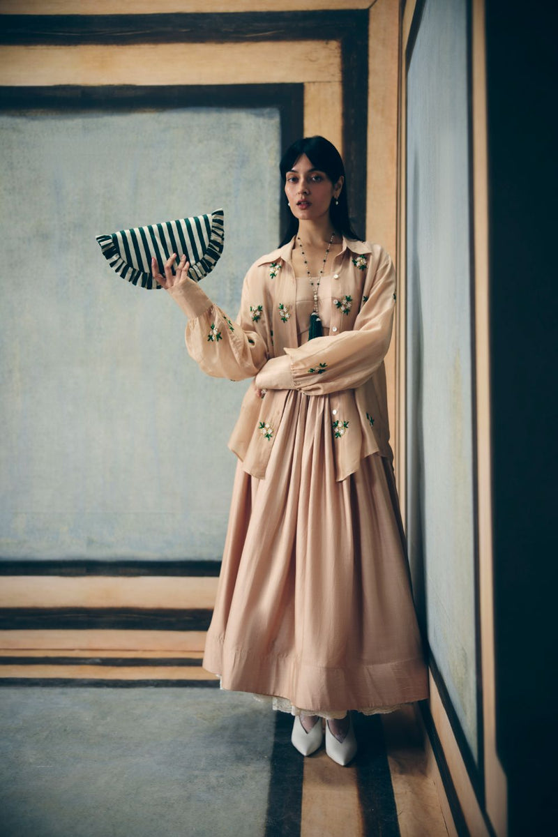 IZUMI SHIRT SET organza by Paulmi & Harsh for women in Singapore