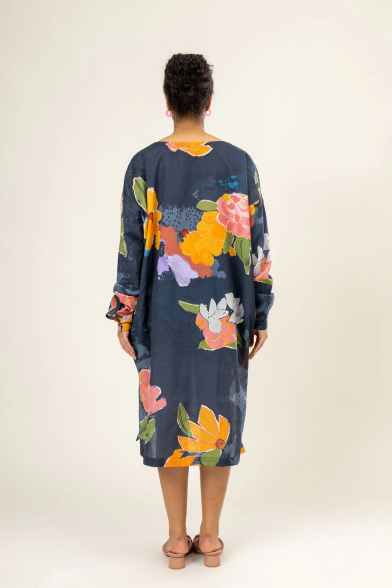 HELEN FLORAL KAFTAN mul by Doodlage in multi color for women in Singapore