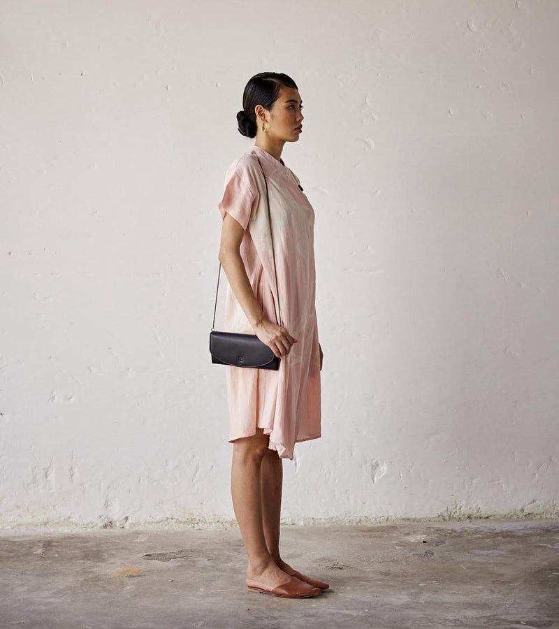 Sun Kissed Dress cotton Dresses by Khara Kapas in pink for women in Singapore