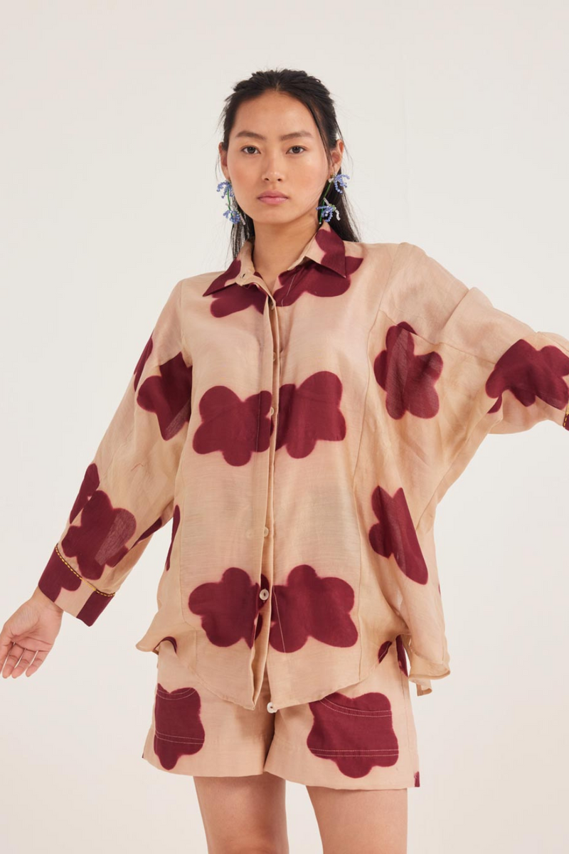 Nama Shirt chanderi by JodiLife for women in Singapore