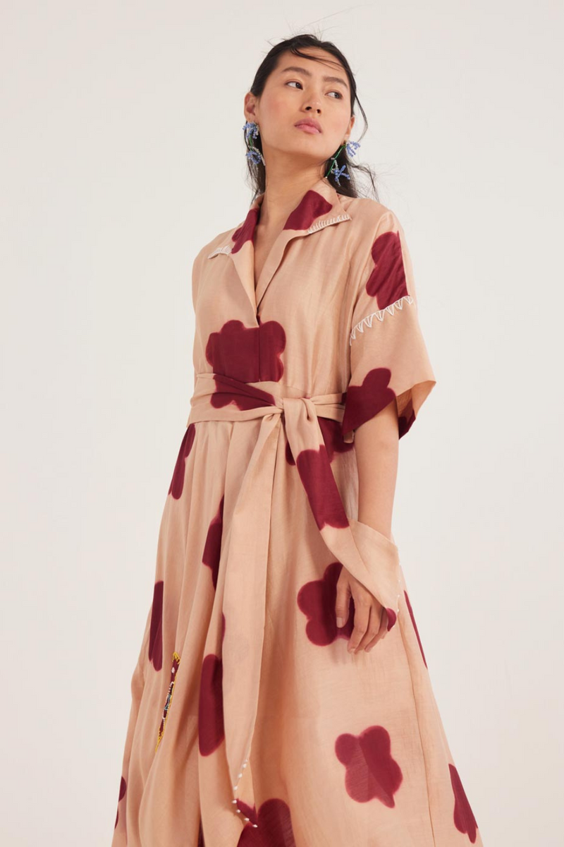 Nama Day Dress chanderi by JodiLife for women in Singapore