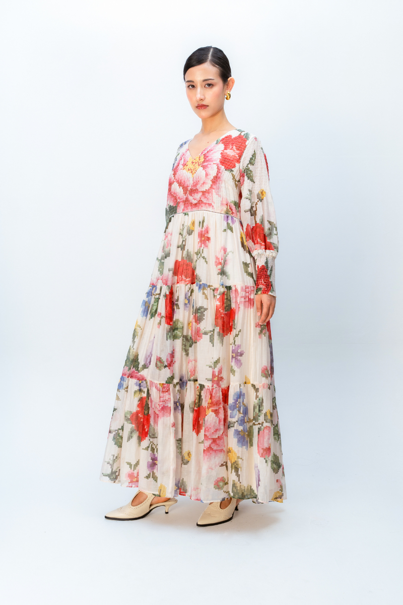 PINK SILENCE DRESS mul dress by Ode to Odd in multi for women in Singapore