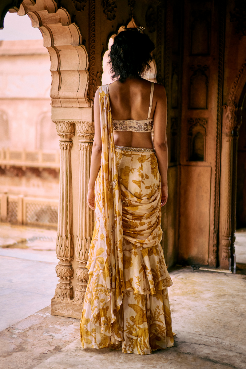 PH-2464 Blouse Saree Belt by Paulmi & Harsh for women in Singapore