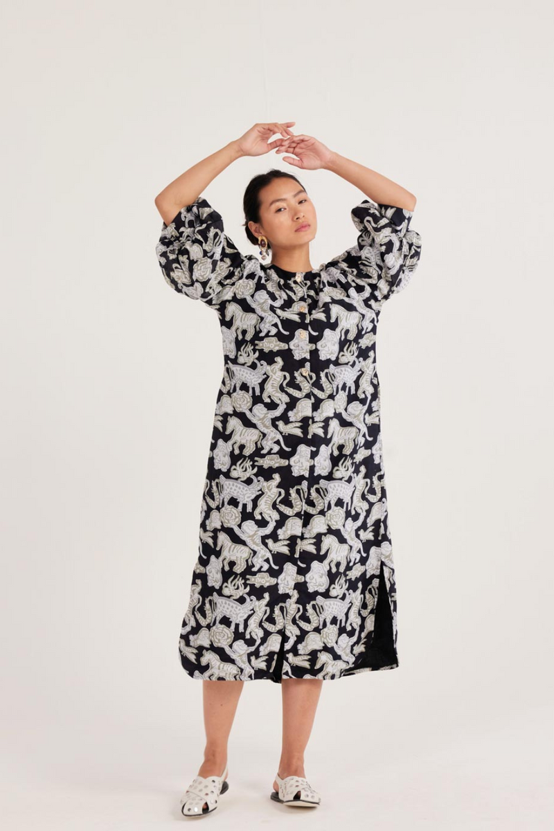 Ika Day Dress muslin by JodiLife for women in Singapore