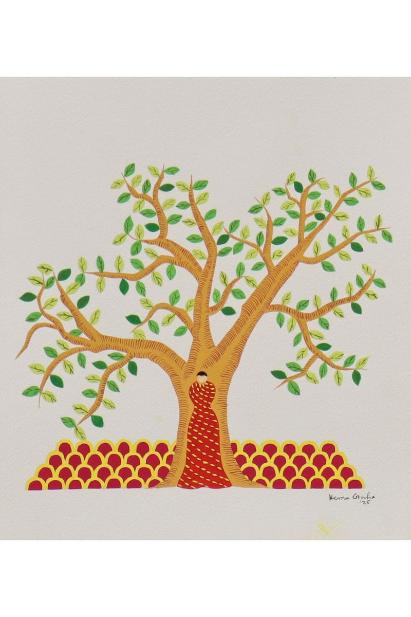 Tree and Woman
