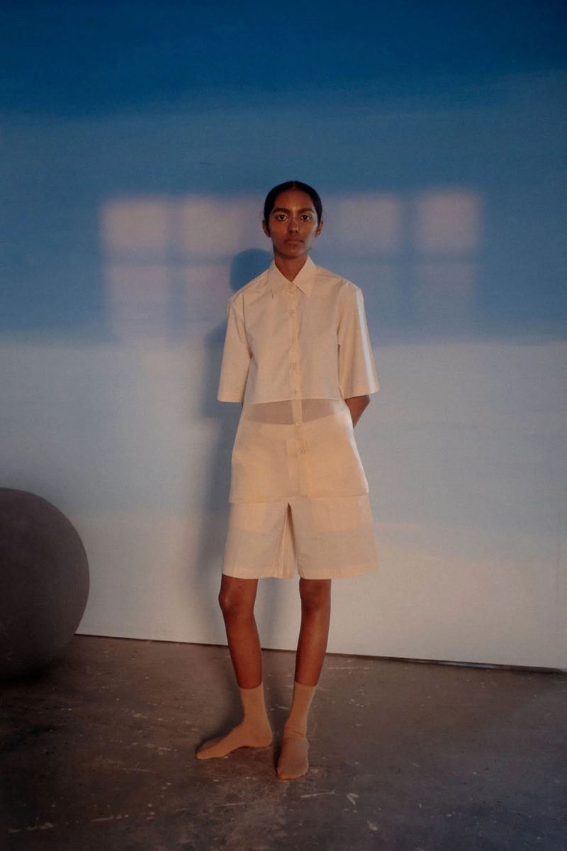 ANANDA ORGANZA SHORT SET organza Buy ANANDA ORGANZA SHORT SET from C&W | Co-Ord Sets for Women by Ituvana in rust color for women in Singapore