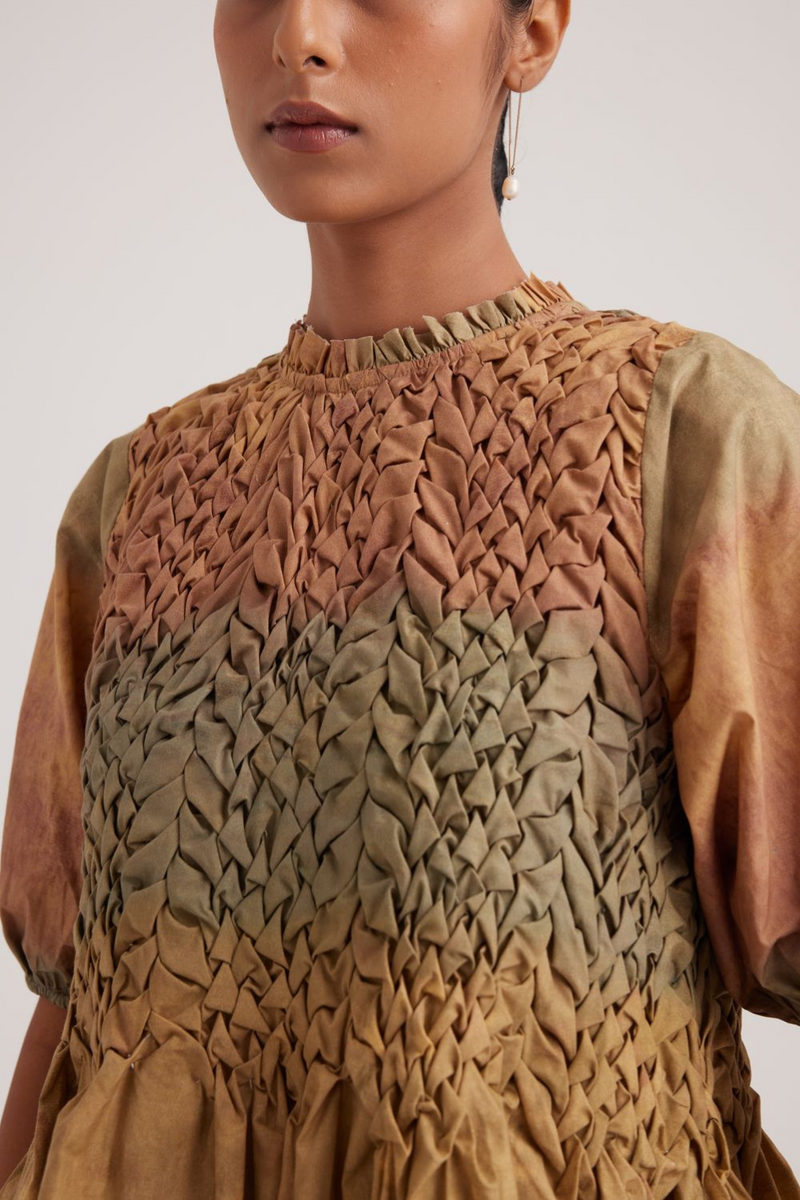 Amelia Top-Impression poplin by CORD for women in Singapore