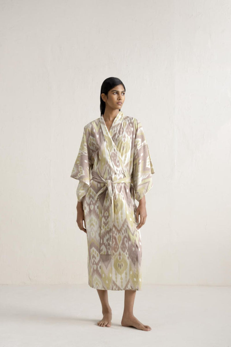 KIMO UNISEX DRESSING ROBE 100% cotton Buy KIMO UNISEX DRESSING ROBE from C&W | Tunics And Kaftan for Women by Ituvana for women in Singapore