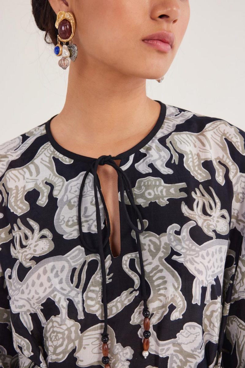 Ika Kaftan Dress muslin by JodiLife for women in Singapore