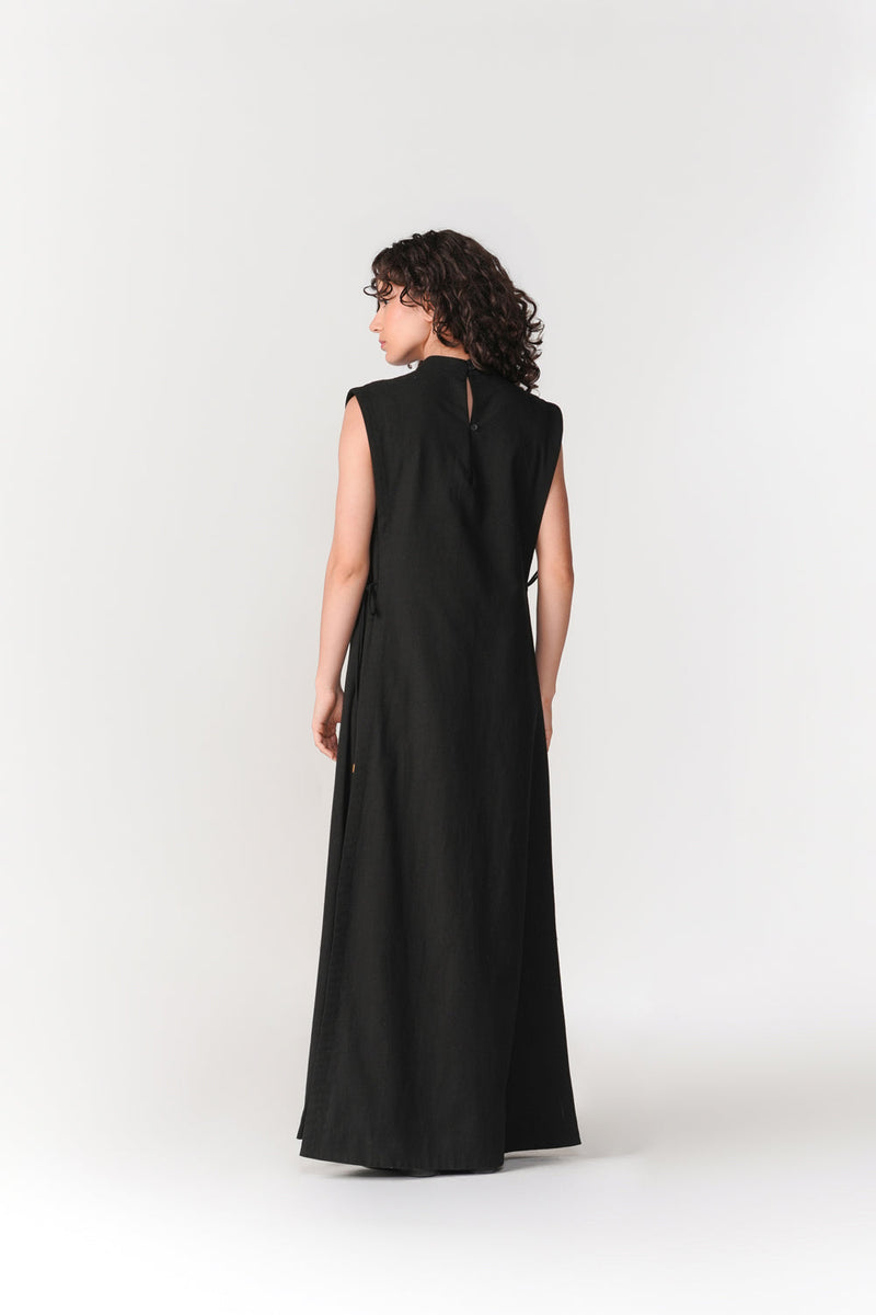 Layered Dress dress by Turn Black in black for women in Singapore