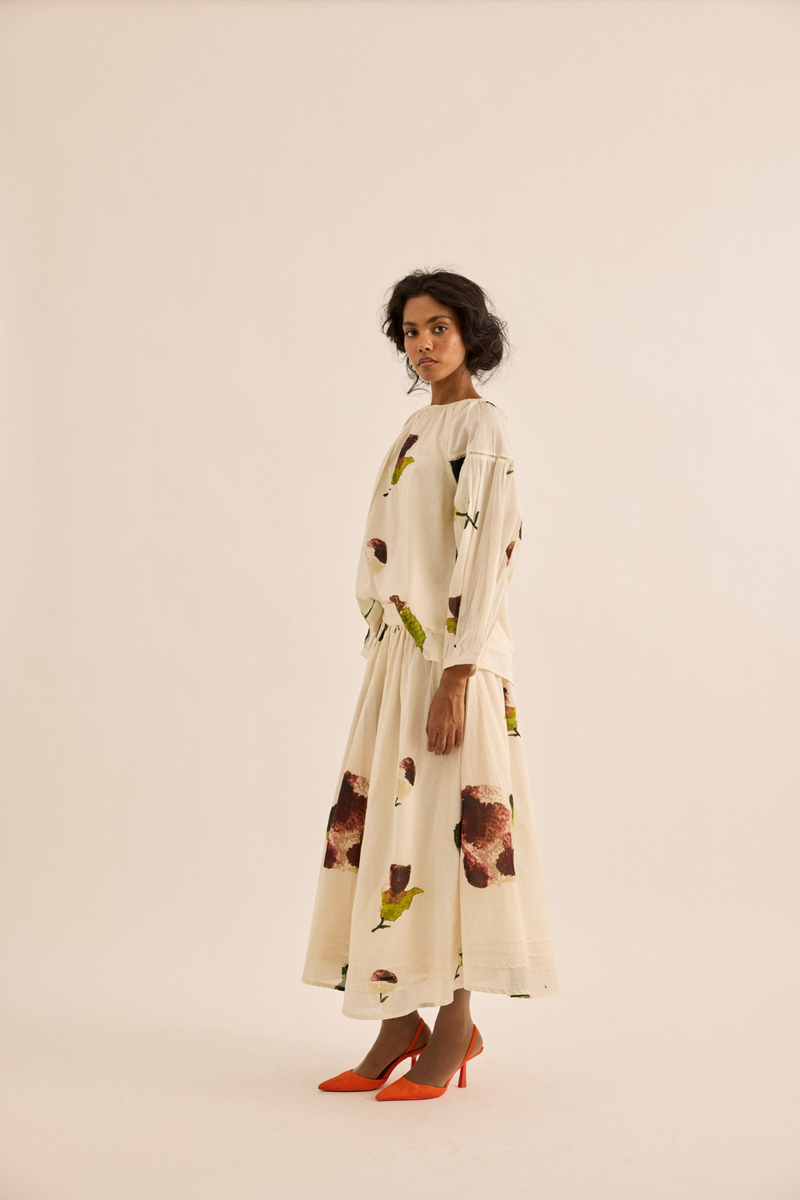 Clavel top mul top/shirt by Khara Kapas in multicolor for women in Singapore