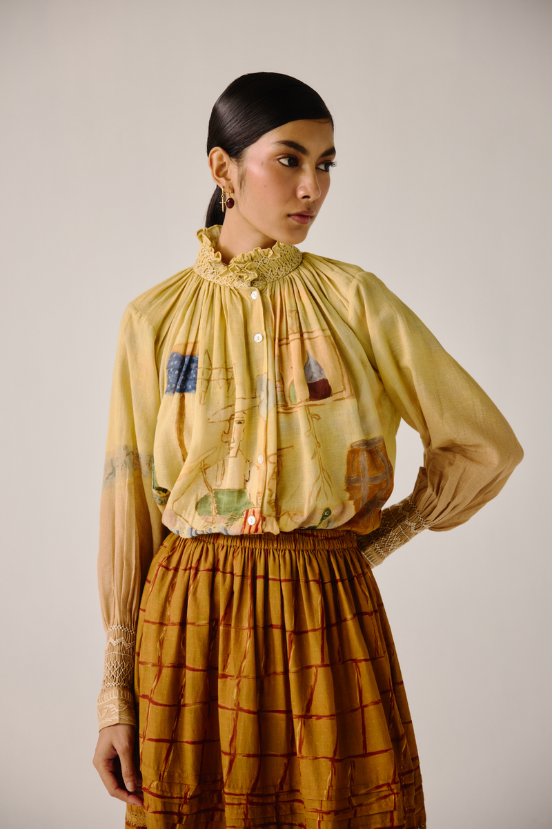 Farmer Top - Fisherman cotton by CORD for women in Singapore