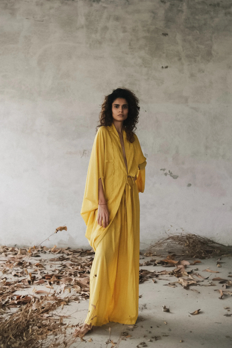 ALIPSA ROBE SET IN COTTON 100% cotton Buy ALIPSA ROBE SET IN COTTON from C&W | Co-Ord Sets for Women by Ituvana for women in Singapore