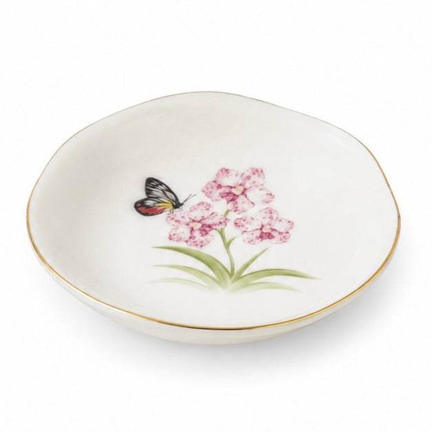 Small Plate - Catherine and William Orchid