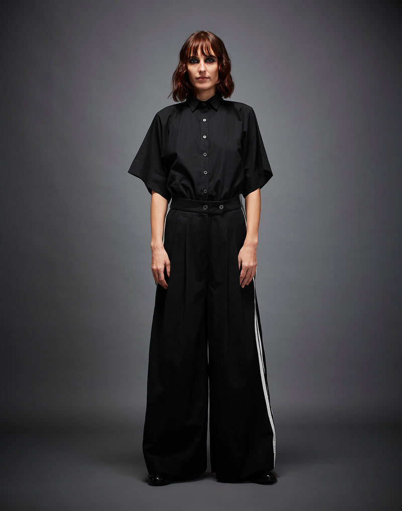 EZRA JUMPSUIT cotton by Chola in black color for women in Singapore