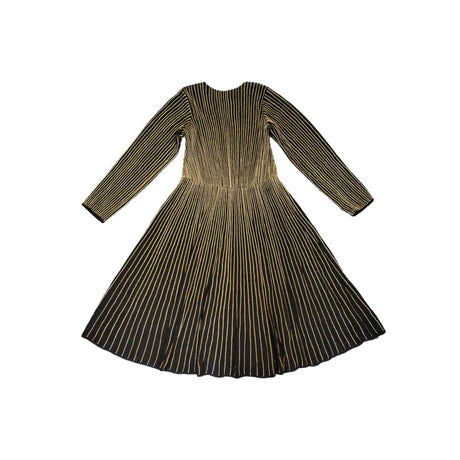 Zego Dress cotton by Ka-Sha in gold color for women in Singapore