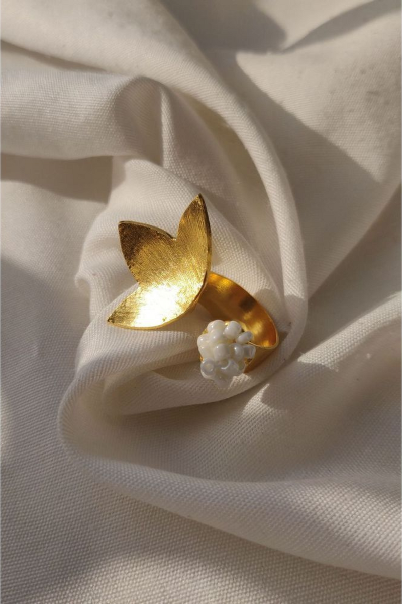 Petal Ring by Aarjavee for women in Singapore