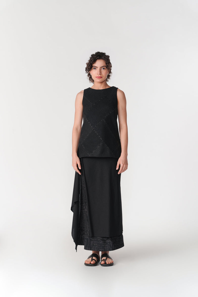 Sthira Set co-ord set by Turn Black in black for women in Singapore