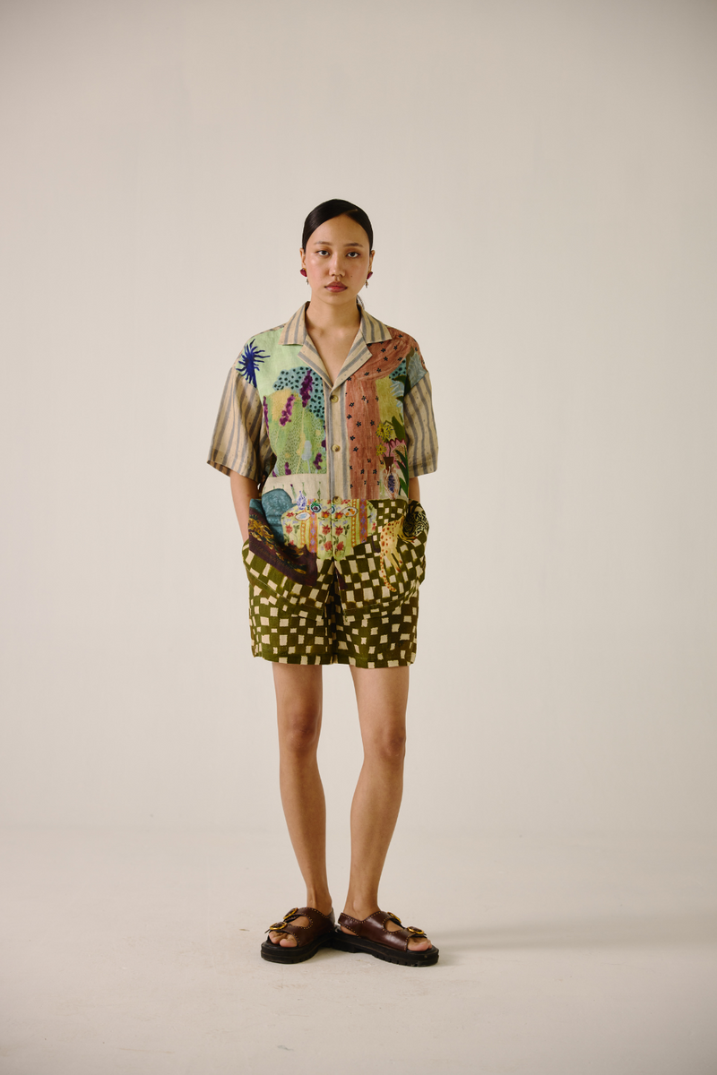 Unisex Shirt - Alice linen by CORD for women in Singapore
