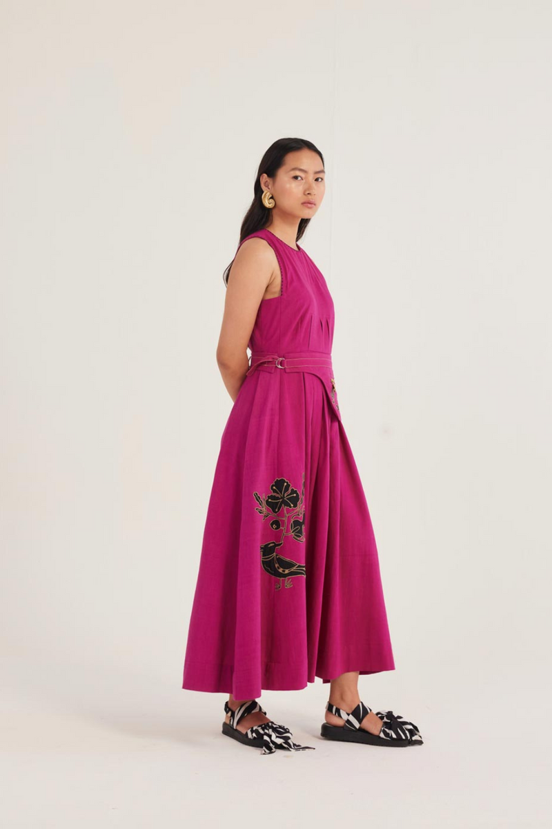 Tai Handloom Day Dress cotton by JodiLife for women in Singapore