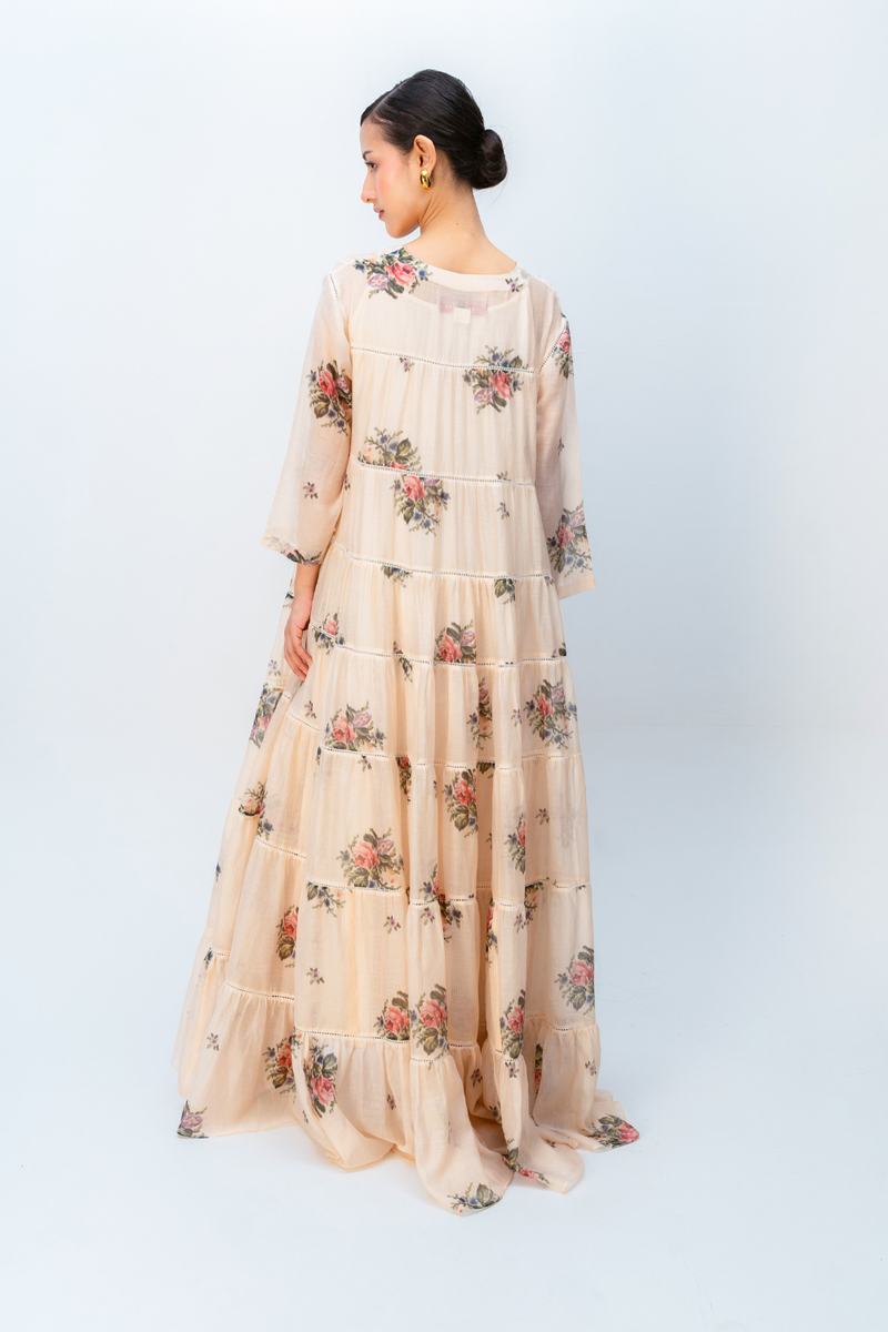 WILLOW HAZE DRESS mul dress by Ode to Odd in blush pink for women in Singapore