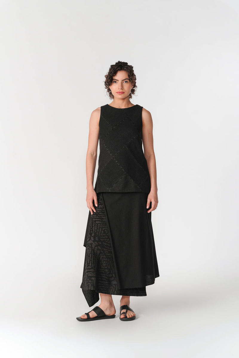 Sthira Set co-ord set by Turn Black in black for women in Singapore