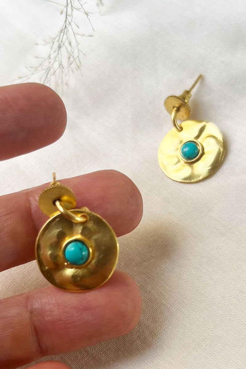 AZURE EARRINGS by Khara Kapas Jewellery for women in Singapore