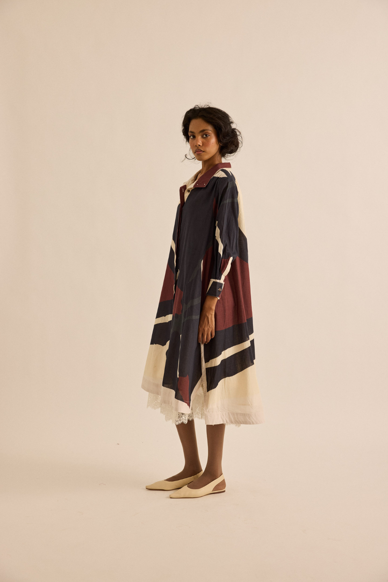 Earthbound Dress mul dress by Khara Kapas in multicolor for women in Singapore