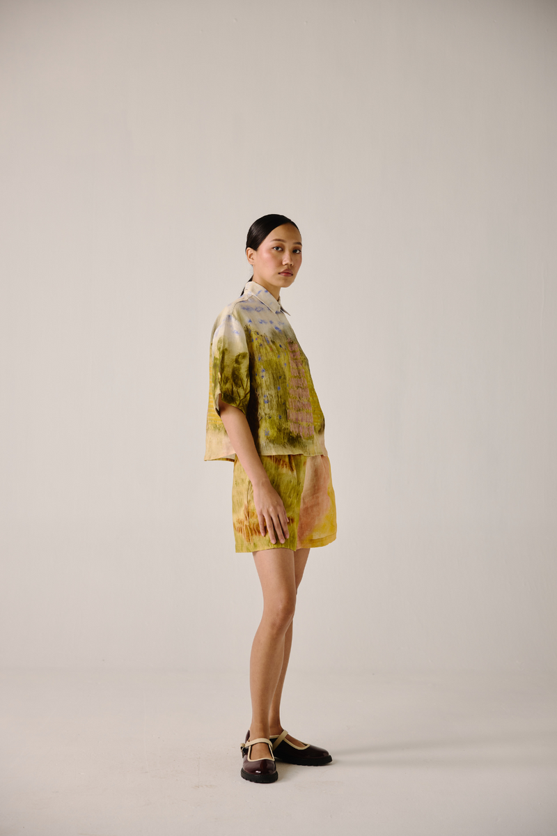 Leo Set - Dale linen by CORD for women in Singapore