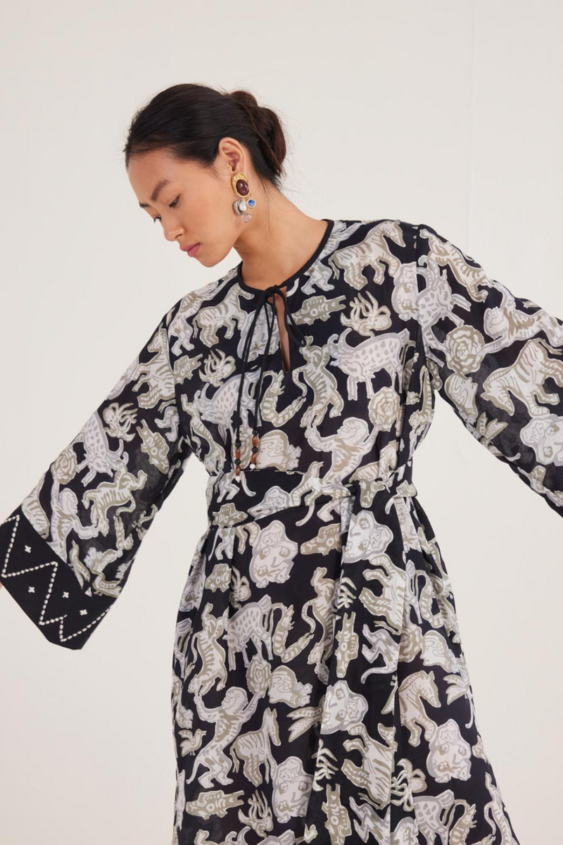 Ika Kaftan Dress muslin by JodiLife for women in Singapore