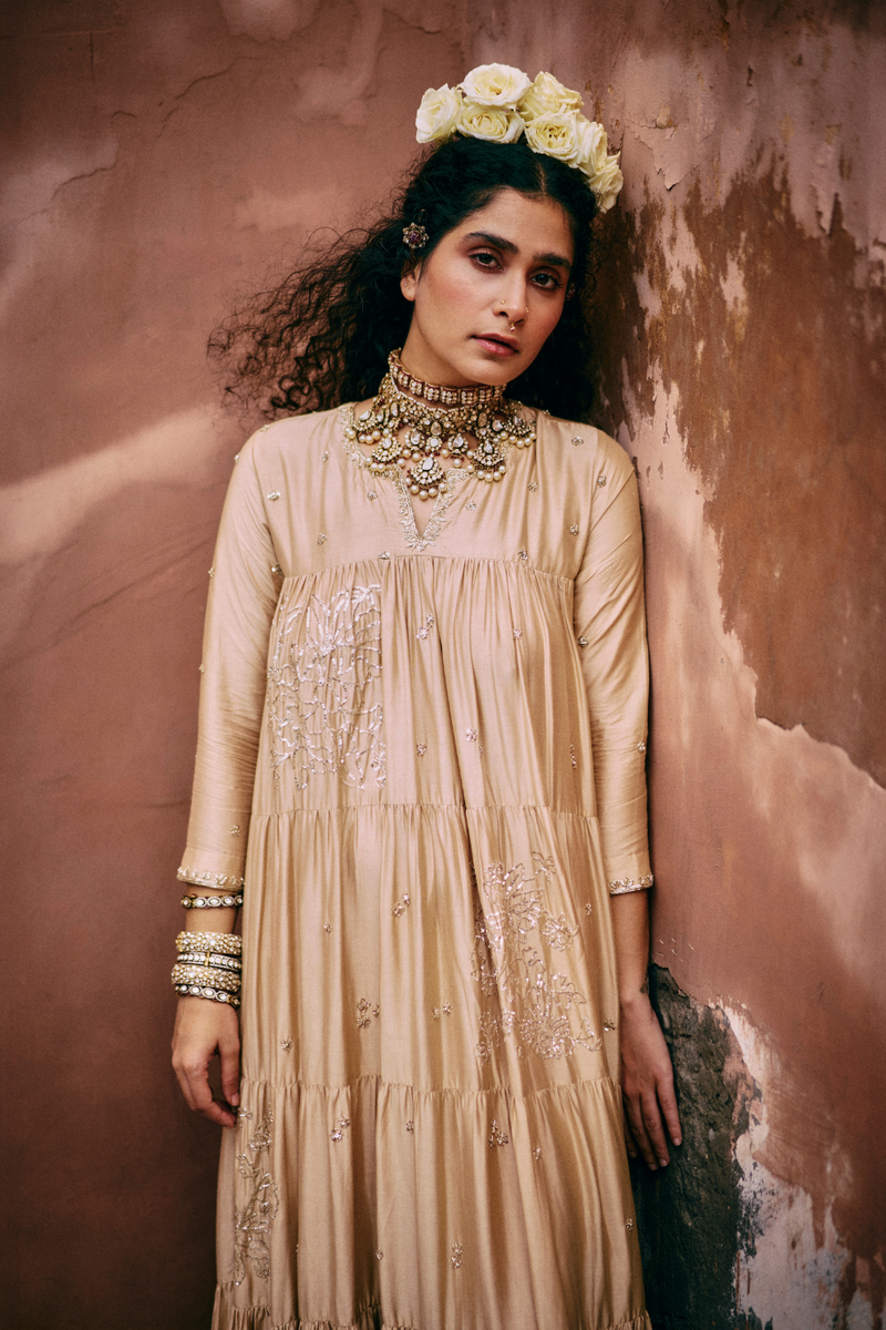 PH-2451 Anarkali Dupata Set by Paulmi & Harsh for women in Singapore