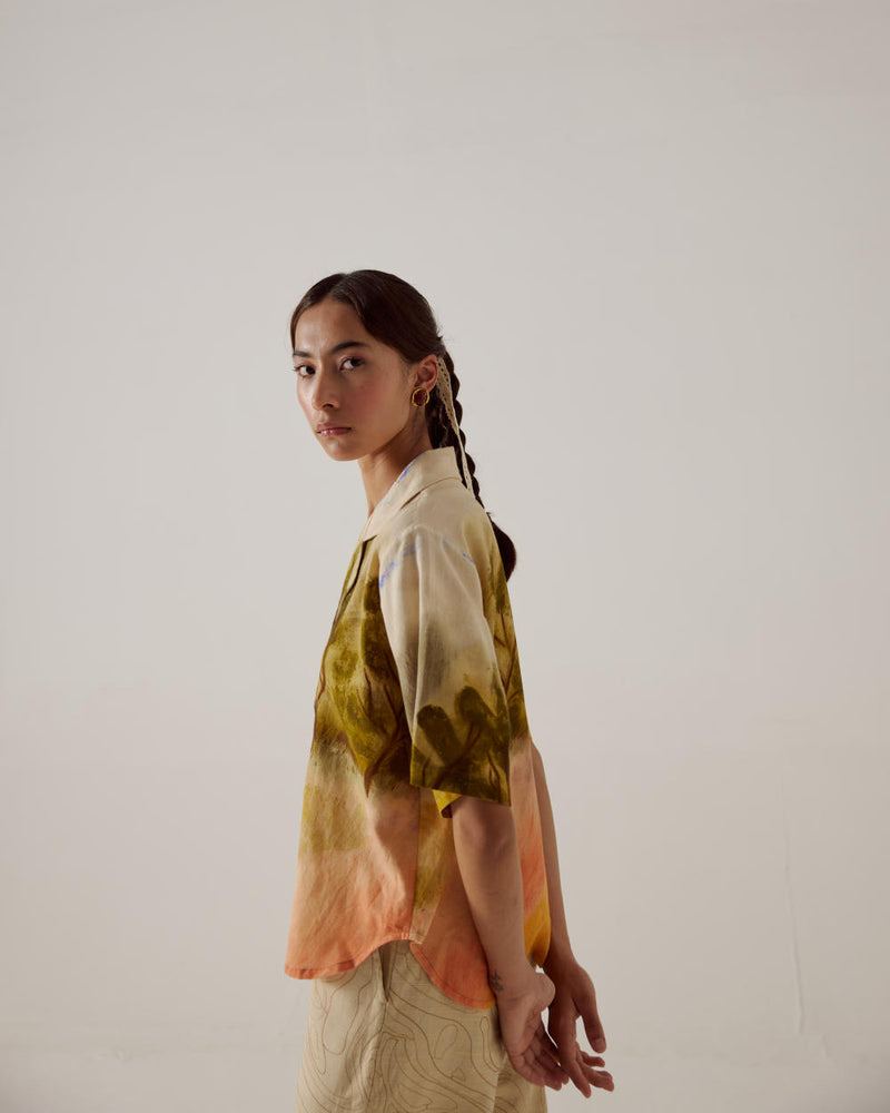 60's Shirt - Dale cotton by CORD in multi for women in Singapore