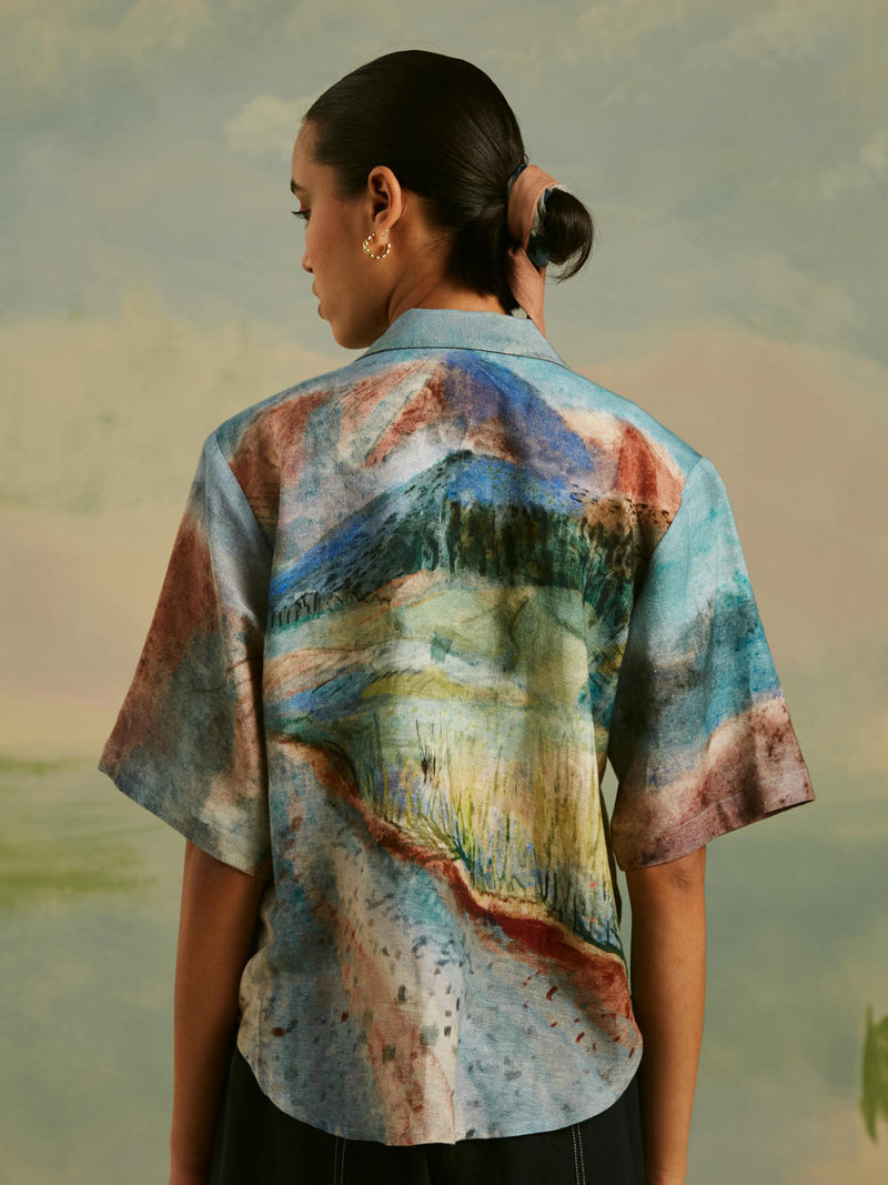 60's Shirt - Valley cotton Top & Tunics by CORD for women in Singapore